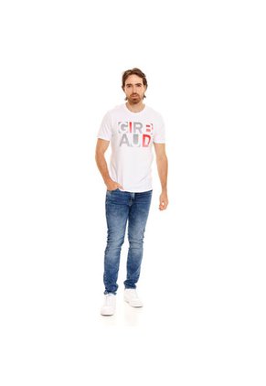 Marithe Francois Girbaud Camiseta Manga Corta Para Hombre Girbaud