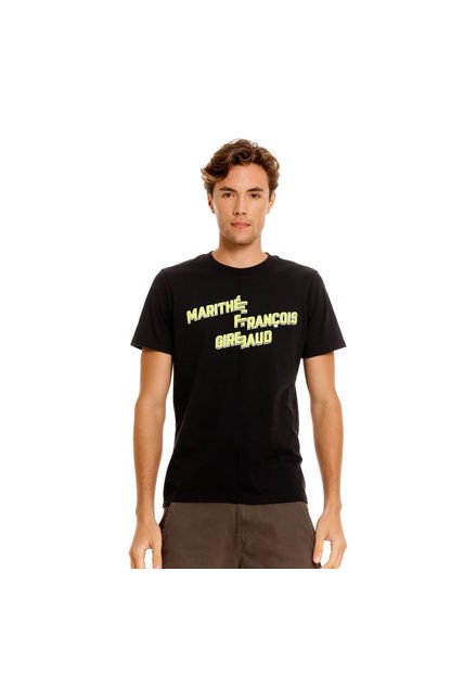 Marithe Francois Girbaud Camiseta Manga Corta Para Hombre Le-Francois Girbaud
