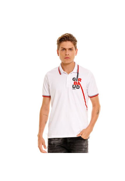 Marithe Francois Girbaud Polo Manga Corta Para Hombre Cavalier Girbaud