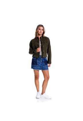 Marithe Francois Girbaud Chaqueta Casual Para Mujer Girbaud