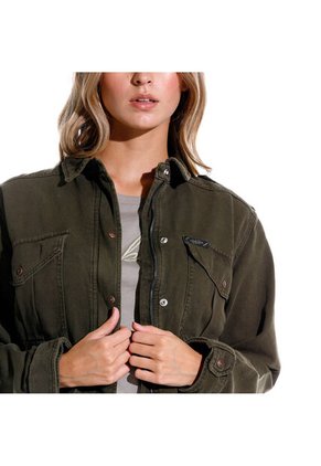 Marithe Francois Girbaud Chaqueta Casual Para Mujer Girbaud