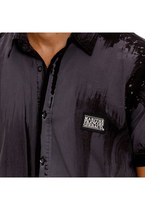Marithe Francois Girbaud Camisa Manga Corta Para Hombre Gaspard Girbaud