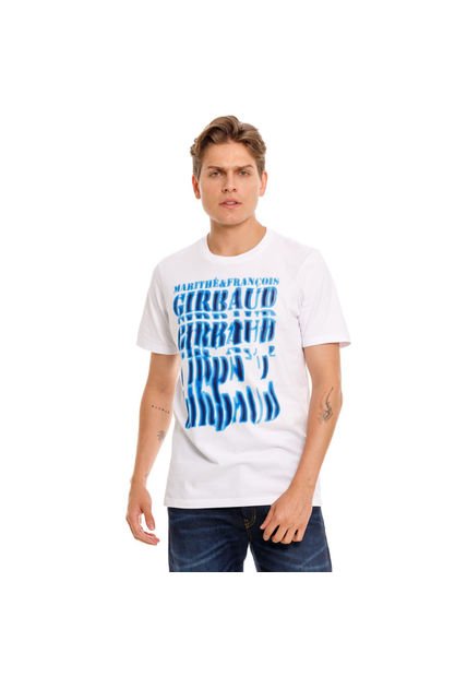 Marithe Francois Girbaud Camiseta Manga Corta Para Hombre  Girbaud
