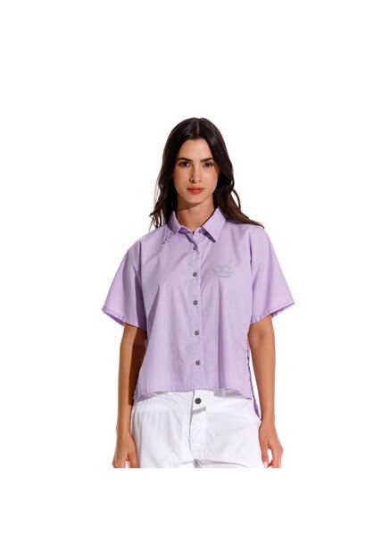 Marithe Francois Girbaud Camisa Manga Cortapara Mujer Sophie Girbaud