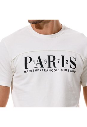 Marithe Francois Girbaud Camiseta Manga Corta Para Hombre Le-Monarque Girbaud