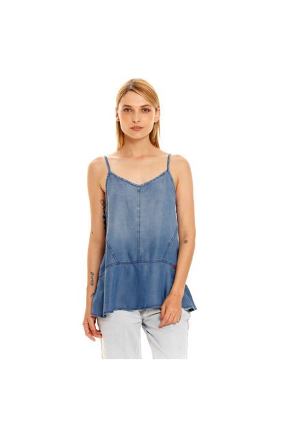 Marithe Francois Girbaud Camisa Para Mujer Manga Sisa Girbaud