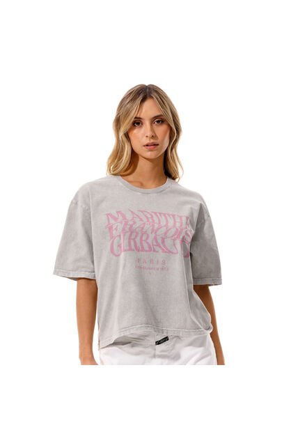 Marithe Francois Girbaud Camiseta Manga Corta Para Mujer Lueur Girbaud
