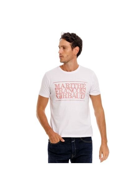 Marithe Francois Girbaud Camiseta Manga Corta Para Hombre Girbaud