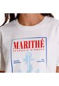 Marithe Francois Girbaud Camiseta Manga Corta Para Mujer Lueur Girbaud de MARITHE FRANCOIS GIRBAUD
