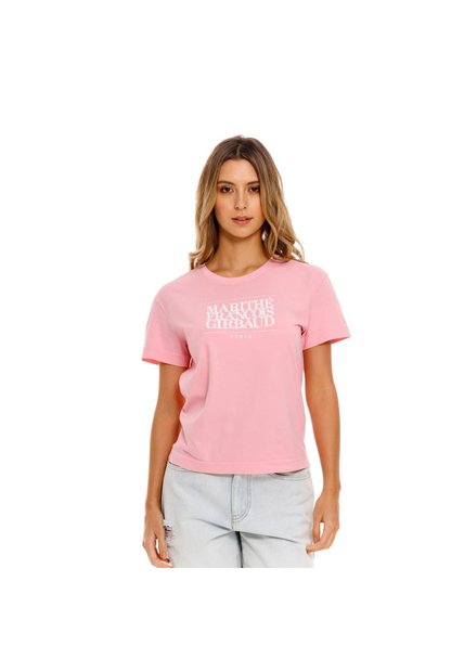 Marithe Francois Girbaud Camiseta Manga Corta Para Mujer Le Marithe Girbaud