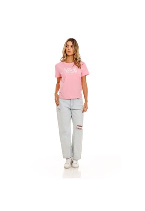 Marithe Francois Girbaud Camiseta Manga Corta Para Mujer Le Marithe Girbaud