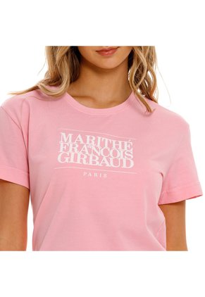 Marithe Francois Girbaud Camiseta Manga Corta Para Mujer Le Marithe Girbaud