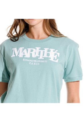 Marithe Francois Girbaud Camiseta Manga Corta Para Mujer Le Marithe Girbaud
