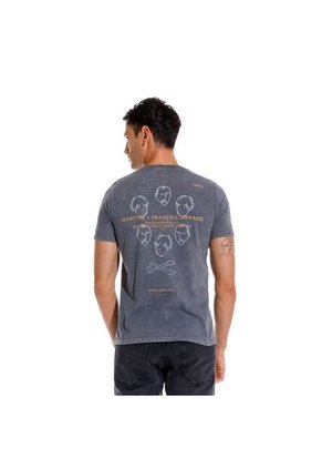 Marithe Francois Girbaud Camiseta Manga Corta Para Hombre Lunivers Girbaud