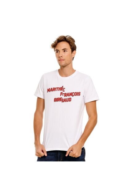 Marithe Francois Girbaud Camiseta Manga Corta Para Hombre Le-Francois Girbaud