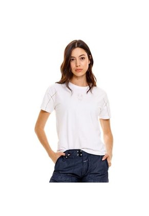 Marithe Francois Girbaud Camiseta Manga Corta Para Mujer Na  Girbaud