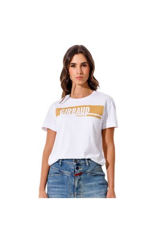 Marithe Francois Girbaud Camiseta Manga Corta Para Mujer Dominique Girbaud MARITHE FRANCOIS GIRBAUD