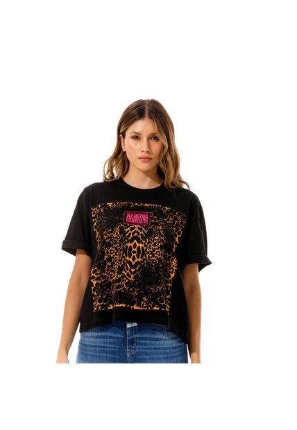Marithe Francois Girbaud Camiseta Manga Corta Para Mujer Lueur Girbaud