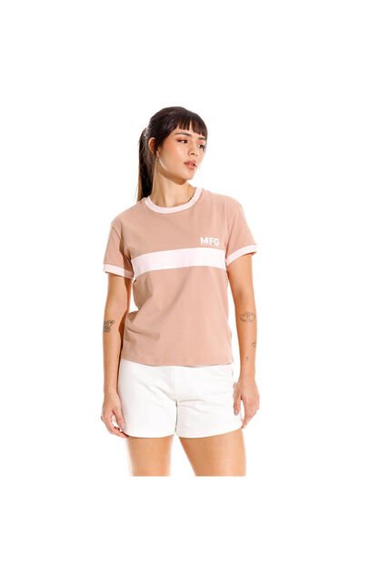 Marithe Francois Girbaud Camiseta Manga Corta Para Mujer Le Marithe Girbaud