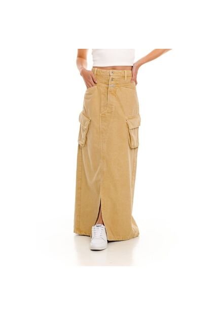 Marithe Francois Girbaud Falda Denim Para Mujer Croix Girbaud