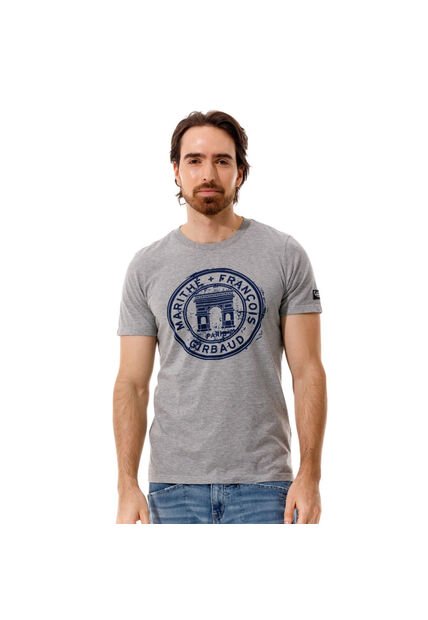 Marithe Francois Girbaud Camiseta Manga Corta Para Hombre Le-Monarque Girbaud