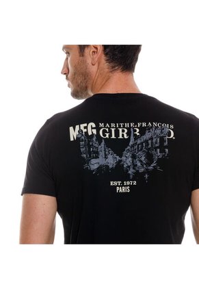 Marithe Francois Girbaud Camiseta Manga Corta Para Hombre Le-Monarque Girbaud