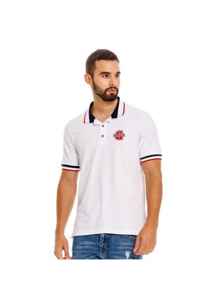 Marithe Francois Girbaud Polo Manga Corta Para Hombre Cavalier Girbaud