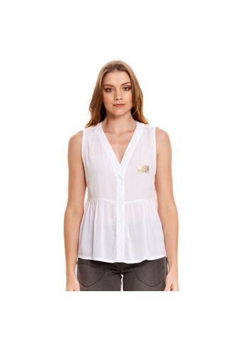 Marithe Francois Girbaud Camisa Manga Sisa Para Mujer Girbaud MARITHE FRANCOIS GIRBAUD