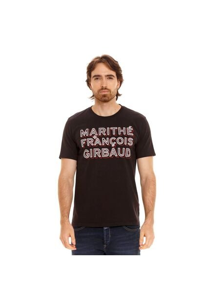 Marithe Francois Girbaud Camiseta Manga Corta Para Hombre  Girbaud