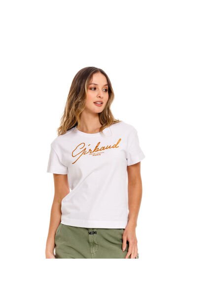 Marithe Francois Girbaud Camiseta Manga Corta Para Mujer Girbaud