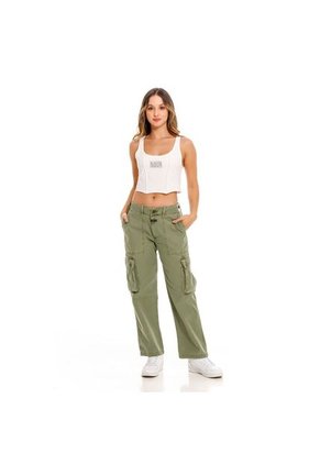 Marithe Francois Girbaud Pantalon Cargo Para Mujer Girbaud