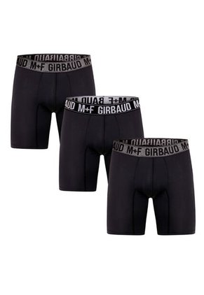 Marithe Francois Girbaud Boxer Tripack Negro Microfibra Para Hombre Girbaud