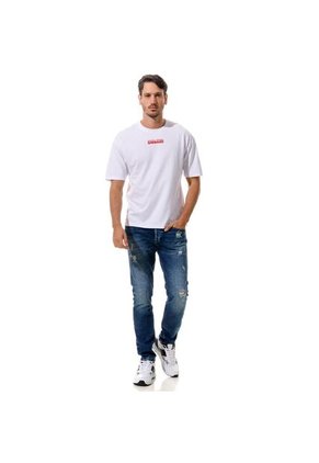 Marithe Francois Girbaud Camiseta Manga Corta Para Hombre Le-Monarque Girbaud