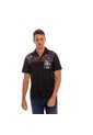 Marithe Francois Girbaud Camisa Manga Corta Denim Para Hombre de MARITHE FRANCOIS GIRBAUD
