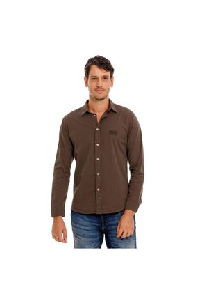 Marithe Francois Girbaud Camisa Manga Larga Para Hombre Athos Girbaud