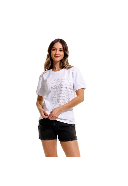 Marithe Francois Girbaud Camiseta Manga Corta Para Mujer Le Marithe Girbaud