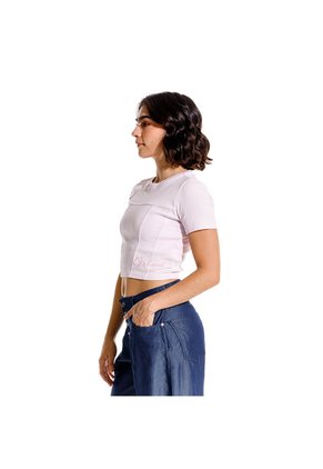 Marithe Francois Girbaud Camiseta Manga Corta Para Mujer Le Marithe Girbaud