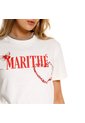 Marithe Francois Girbaud Camiseta Manga Corta Para Mujer Le Marithe Girbaud de MARITHE FRANCOIS GIRBAUD