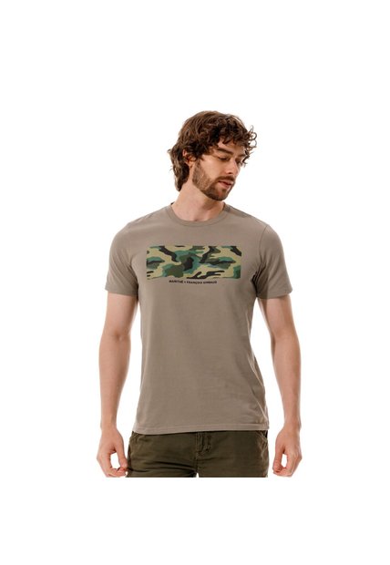 Marithe Francois Girbaud Camiseta Manga Corta Para Hombre Le-Francois Girbaud