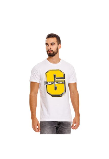 Marithe Francois Girbaud Camiseta Manga Corta Para Hombre Lefrancois Girbaud