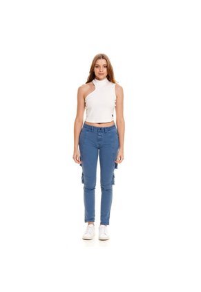 Marithe Francois Girbaud Pantalón Cargo Para Mujer Girbaud