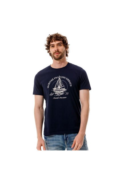 Marithe Francois Girbaud Camiseta Manga Corta Para Hombre Le-Francois Girbaud