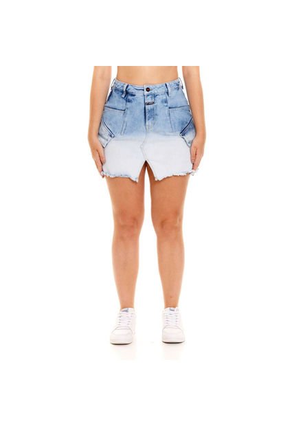 Marithe Francois Girbaud Falda Corta Denim Para Mujer Girbaud