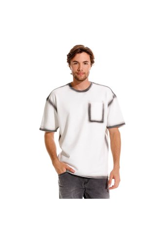 Marithe Francois Girbaud Camiseta Manga Corta Para Hombre Le Monarque Girbaud MARITHE FRANCOIS GIRBAUD