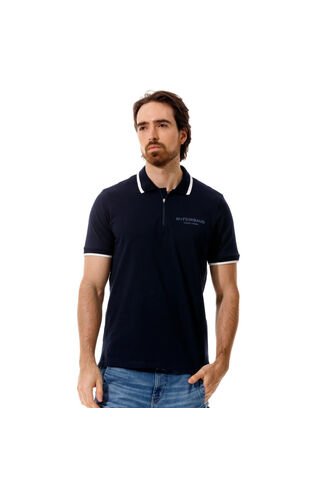 Marithe Francois Girbaud Polo Manga Corta Para Hombre Zip Zop Girbaud MARITHE FRANCOIS GIRBAUD