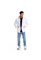 Marithe Francois Girbaud Buzo Hoodie Abierto Para Hombre Longtail Girbaud de MARITHE FRANCOIS GIRBAUD