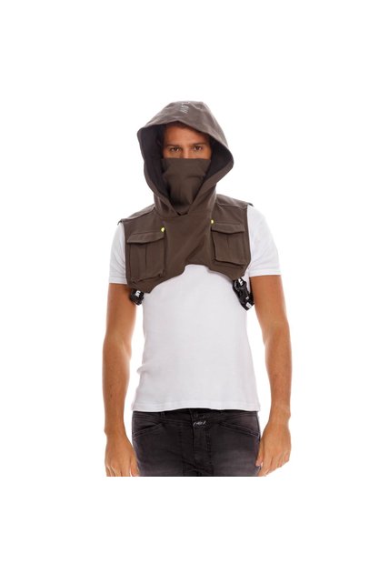 Marithe Francois Girbaud Chaleco Para Hombre Peto Girbaud
