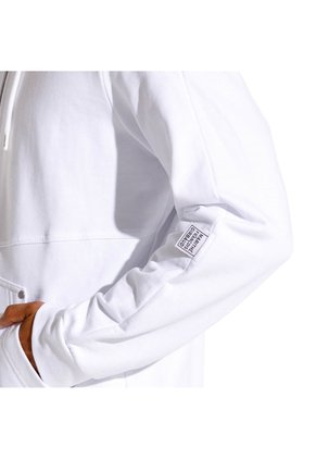 Marithe Francois Girbaud Buzo Hoodie Abierto Para Hombre Longtail Girbaud
