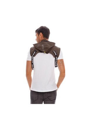 Marithe Francois Girbaud Chaleco Para Hombre Peto Girbaud