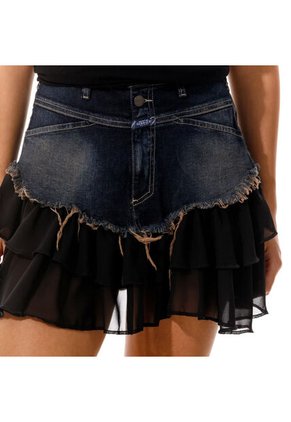 Marithe Francois Girbaud Falda Corta Para Mujer Celebrity Girbaud